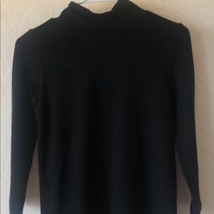 Black turtle neck!